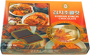 Kimchi chocolates