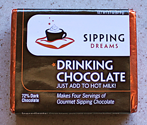 Sipping Dreams hot chocolate